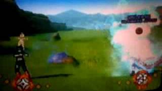 Naruto Ultimate Ninja 4:  Drunken Lee vs  CM2 Kimimaro