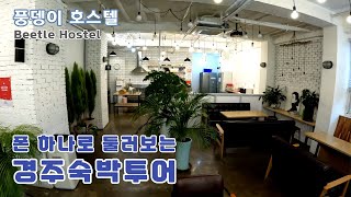 폰 하나로 둘러보는 경주숙박투어-풍뎅이 호스텔