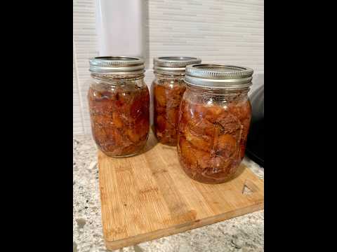 Beef stew in the Presto Digital Pressure Canner | Canning beef.