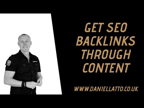 Grow Your Website Backlinks through Content, Content Meetings and more!