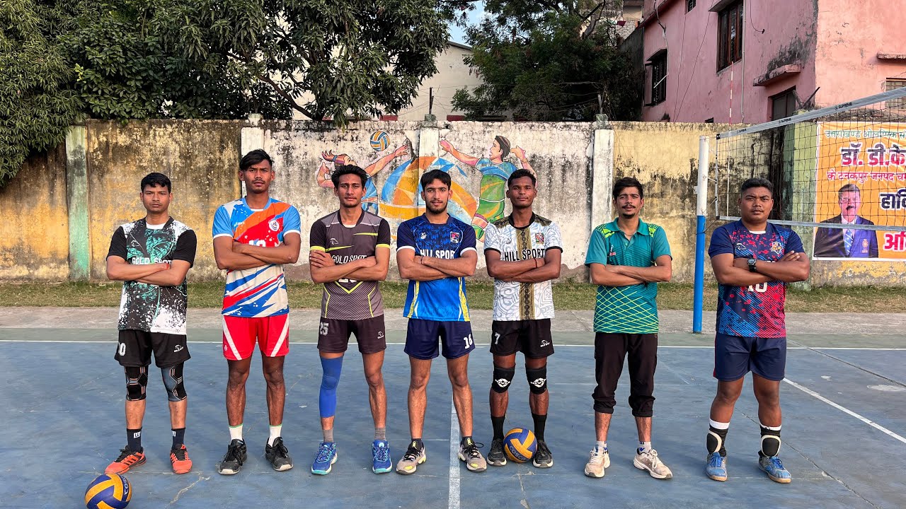 Vineet Rana 🏐 Rohit Chand Volleyball Match Tankpur Stadium ️ - YouTube
