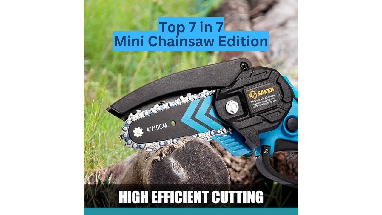 Top 7 Mini Chainsaws For 2024 - Great for storm cleanup, debris removal ...