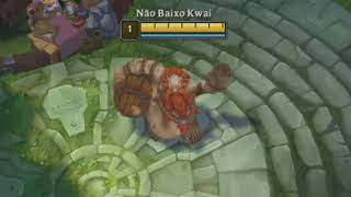 Gragas Dançando Não Baixo Kwai