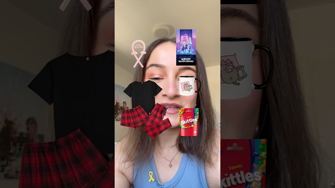 מרכיבה לוק למסיבת פיג׳מות עם הבנות💖