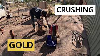 Crushing Gold Ore Samples With Results Wealth