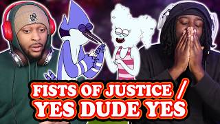 Team CJ - Regular Show S3E24 & E25 REACTION