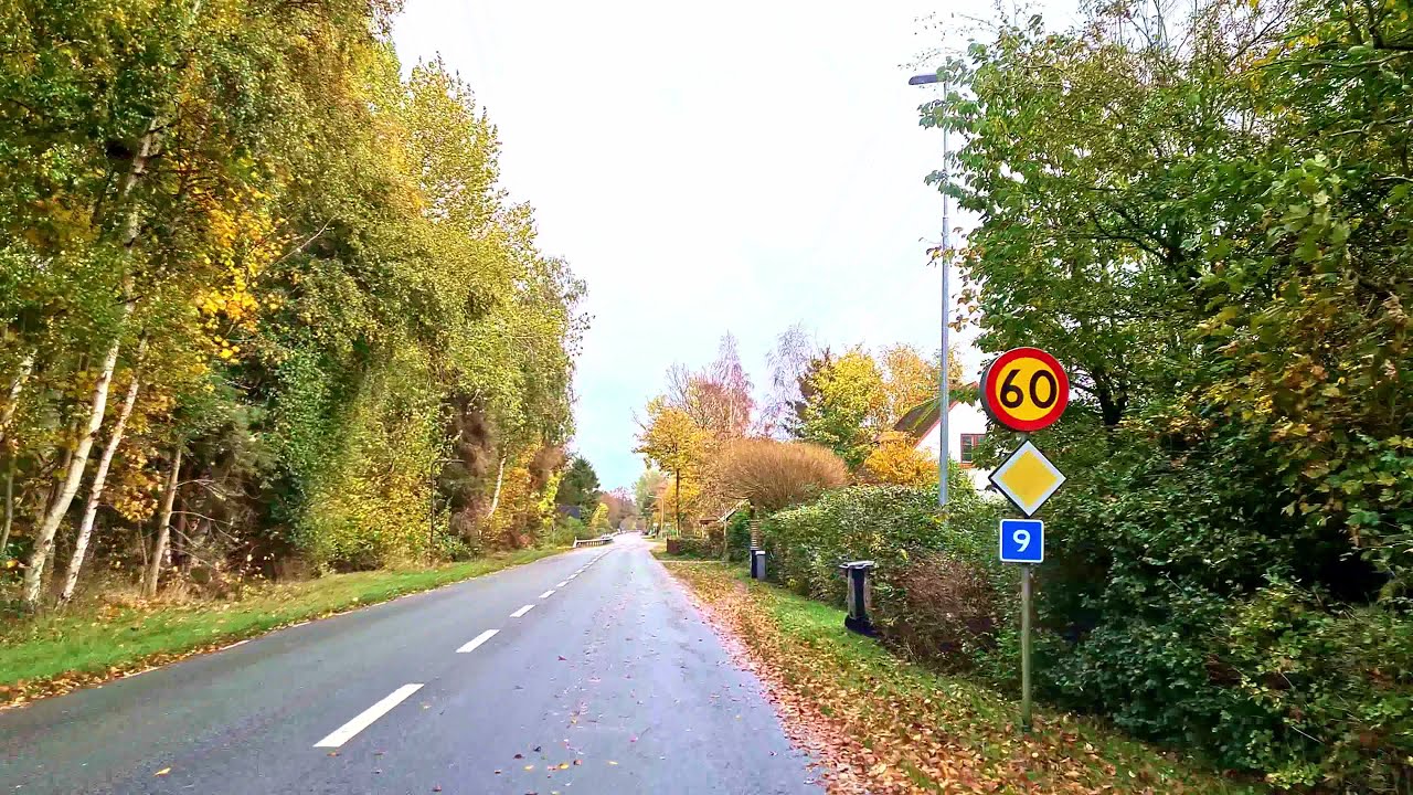 Coastal Drive Experience - Skåne Sweden | Road Trip | 4K Ultra HD