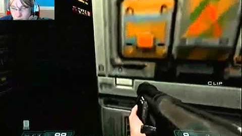 Vasili Plays! - First real jumpscare! Doom 3, Part 3
