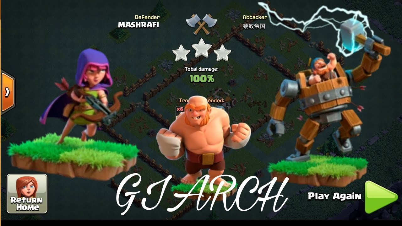 GIARCH attack strategy BH6| attack strategy