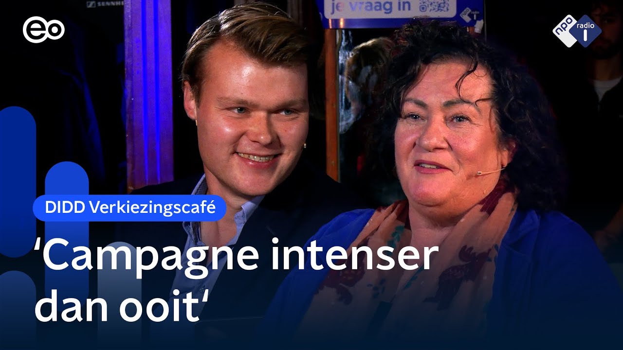 'Regelmatig geïntimideerd op straat' - Caroline van der Plas (BBB) | Het DIDD Verkiezingscafé
