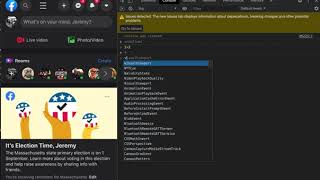 Console tab in Chrome DevTools