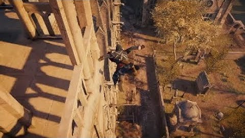 AC Unity|Notre Dame|Spinning Controlled Descent| (HARDEST Thing to Master)