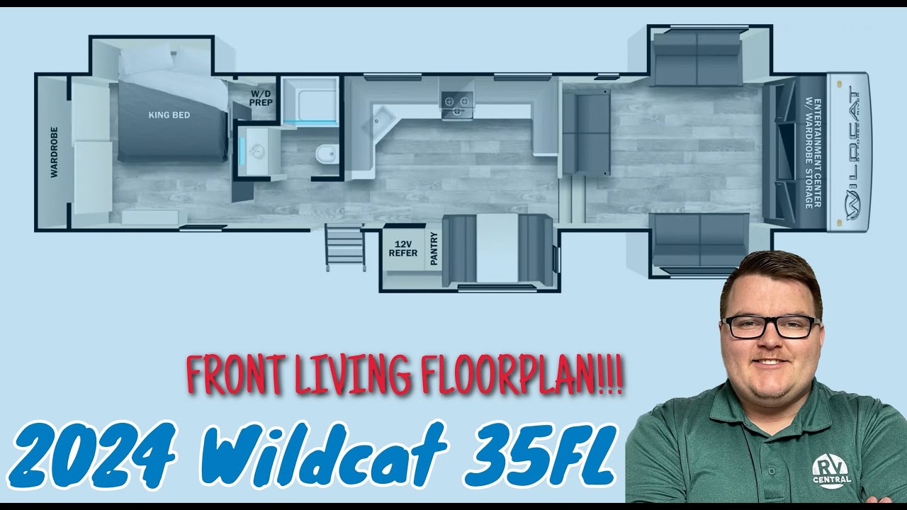 2024 Wildcat 35FL Walk Through! The Most Affordable Front Living Fifth Wheel!