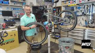 Tubeless Ready Setup with Stans Flow Rim and Muc-off Valve Stems (Jamis Portal A2)
