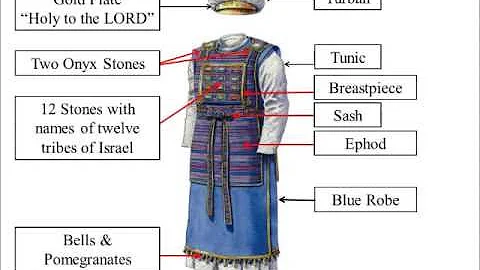 Jewish High Priest Clothing - by Dr. Steven R. Cook