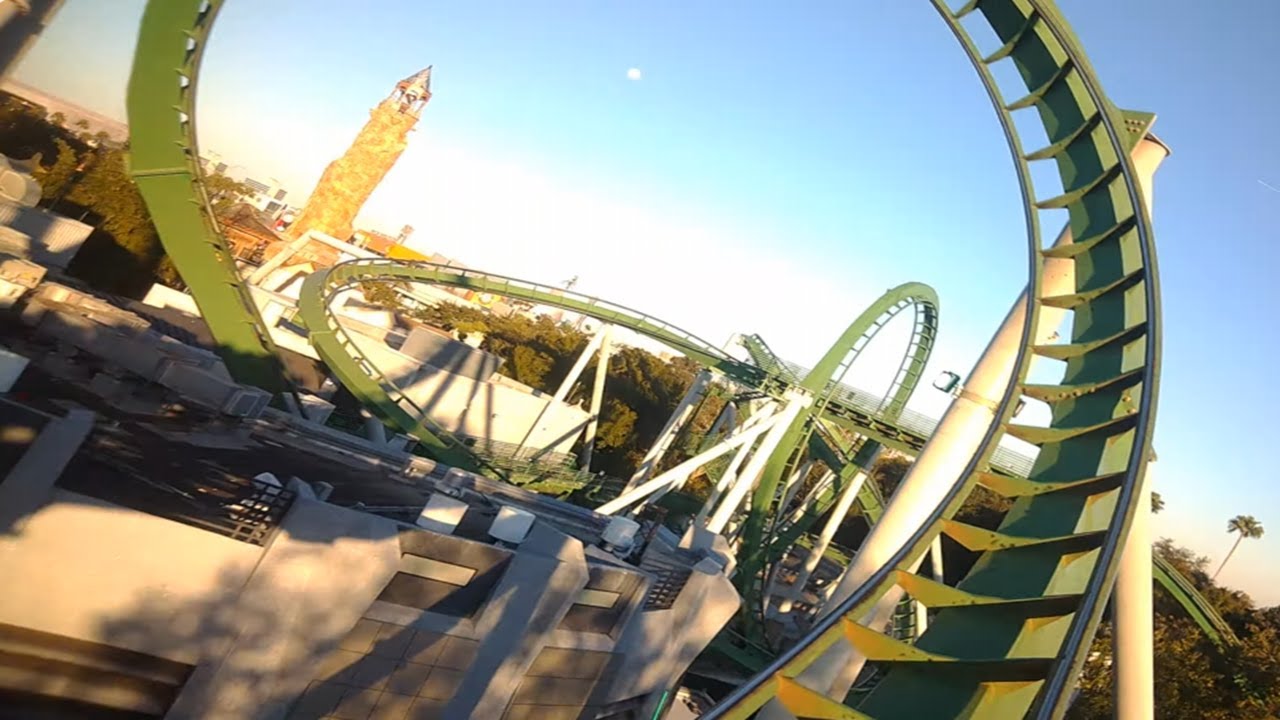 Incredible Hulk - Universal Studios Islands Of Adventure - Front Row (4K HD POV) - January 2026
