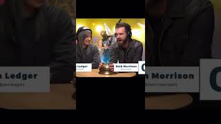 Jen Ledger and Seth Morrison being overly competitive