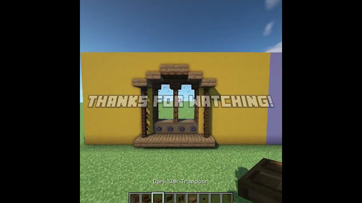 4 Window Designs in Minecraft!