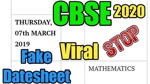 Cbse datesheet 2020 🔥 Cbse board exam 2020 class 10 date sheet 🔥 Cbse date sheet 2020 class 10