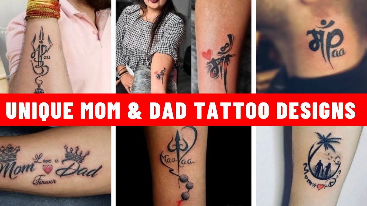 Mom dad letter tattoo || tattoos || mom dad letter tattoo with symbol | Mom  tattoos, Dad tattoos, Mom dad tattoos