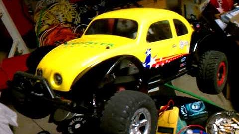Slash 2wd Brushless, with Proline Baja Bug Body
