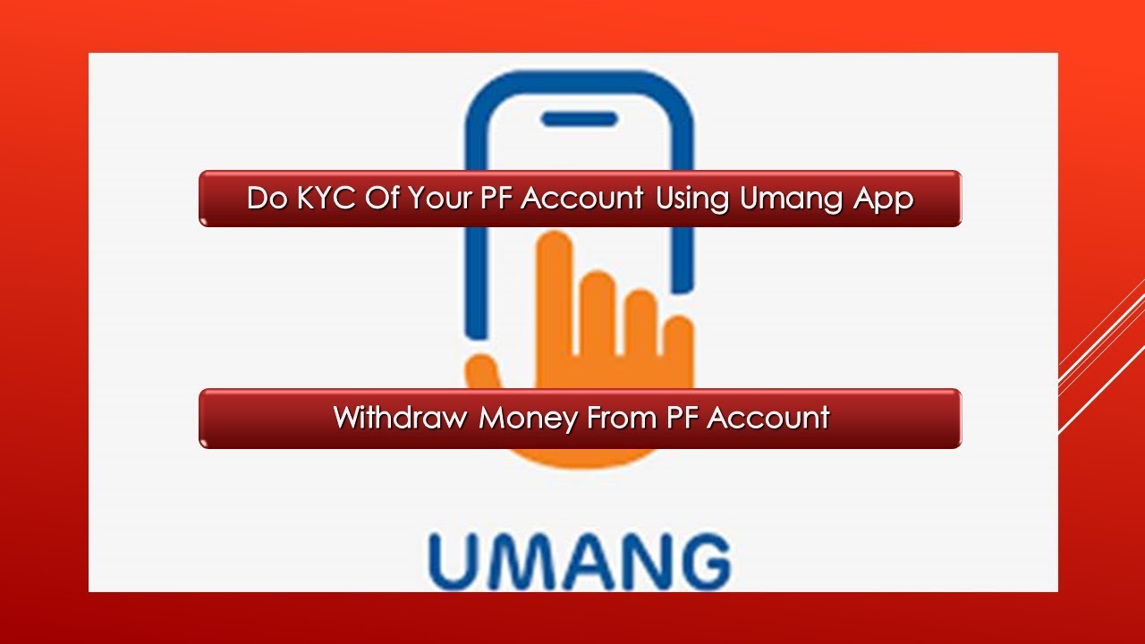 Online pf withdraw using umang app - UMANG App - YouTube