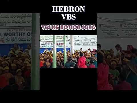 VBS Action Song #Hebron #hebronsongs | VACATION  BIBLE SCHOOL | HEBRON VBS #God  #God'sCreation Song