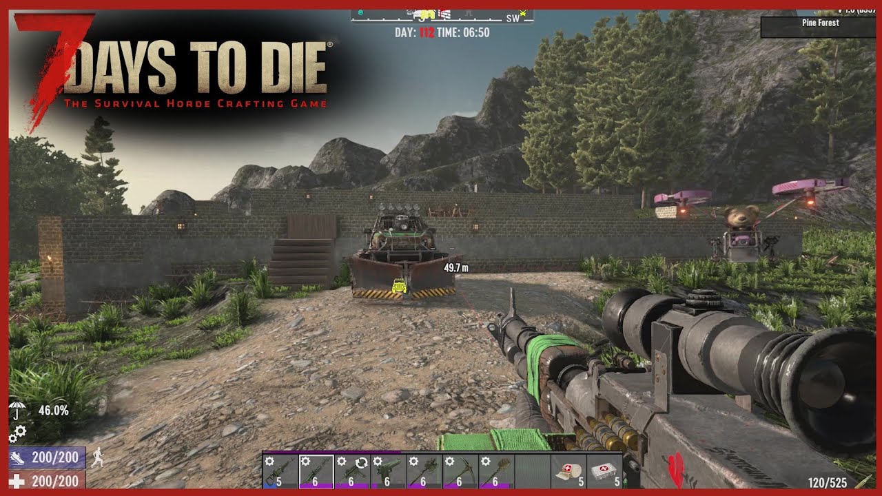 7 Days to Die - Updated Base tour - Level 117 - Day 112