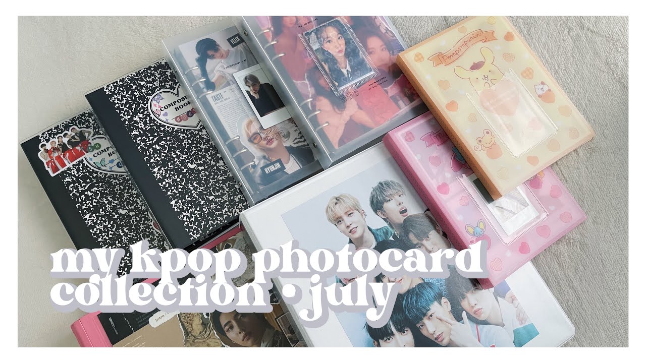✰ my kpop photocard collection | july 2023 ✰ ot8 ateez, cravity, enhypen, cix, txt, skz, wjsn + more