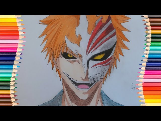 Compra online de Ichigo desenho fácil ichigo kurosaki desenho