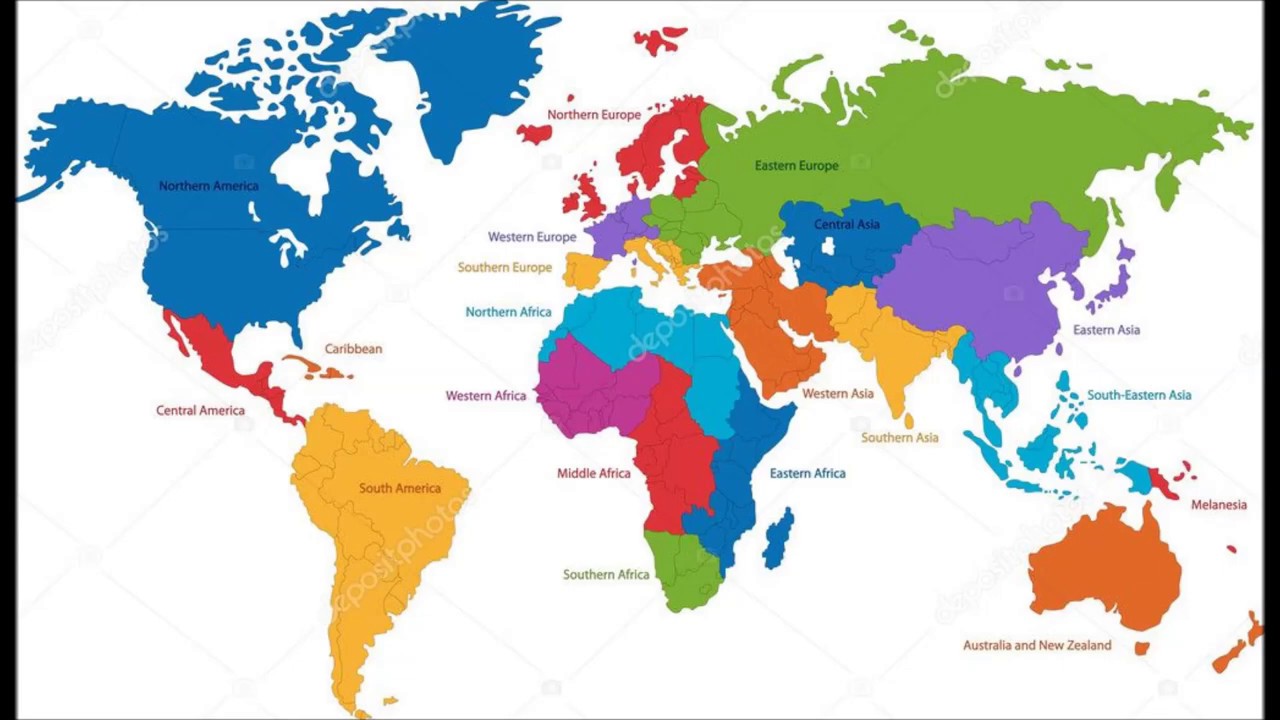 Número De Regiones Políticas Países O Naciones www.youtube.com