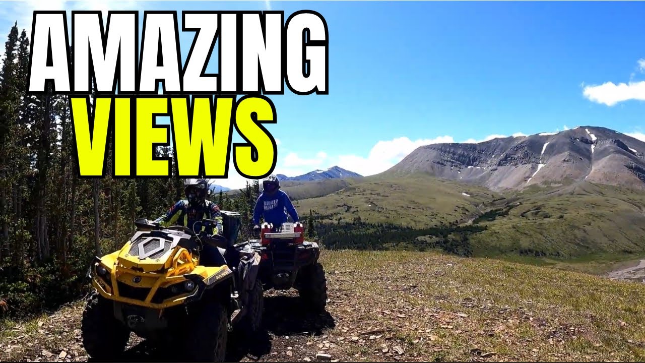 ATV Trip - Wrong Turn and a Flat Tire - Hummingbird - Onion Lake Alberta (Part 2)