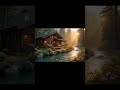 Cozy Log Fire Pit Cabin Cottage River And Nature Sounds for #Soothing #Relaxation #Sleep
