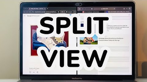 How To Use Split View On Mac