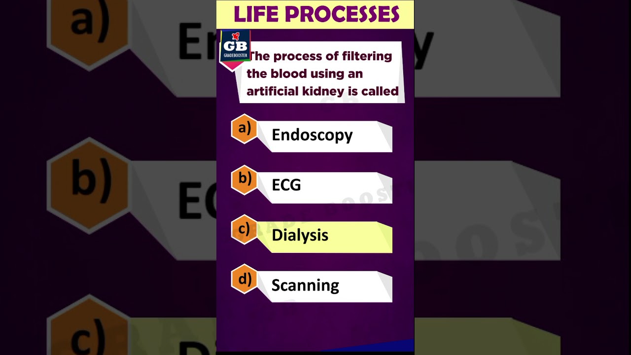 #Life Processes CBSE 10th Science Biology Term-1|Most important questions |MCQ'S #Shorts Question-12