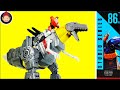 How to Transform Transformers Studio Series 86 Dinobot Grimlock &amp; Autobot Wheelie Figures