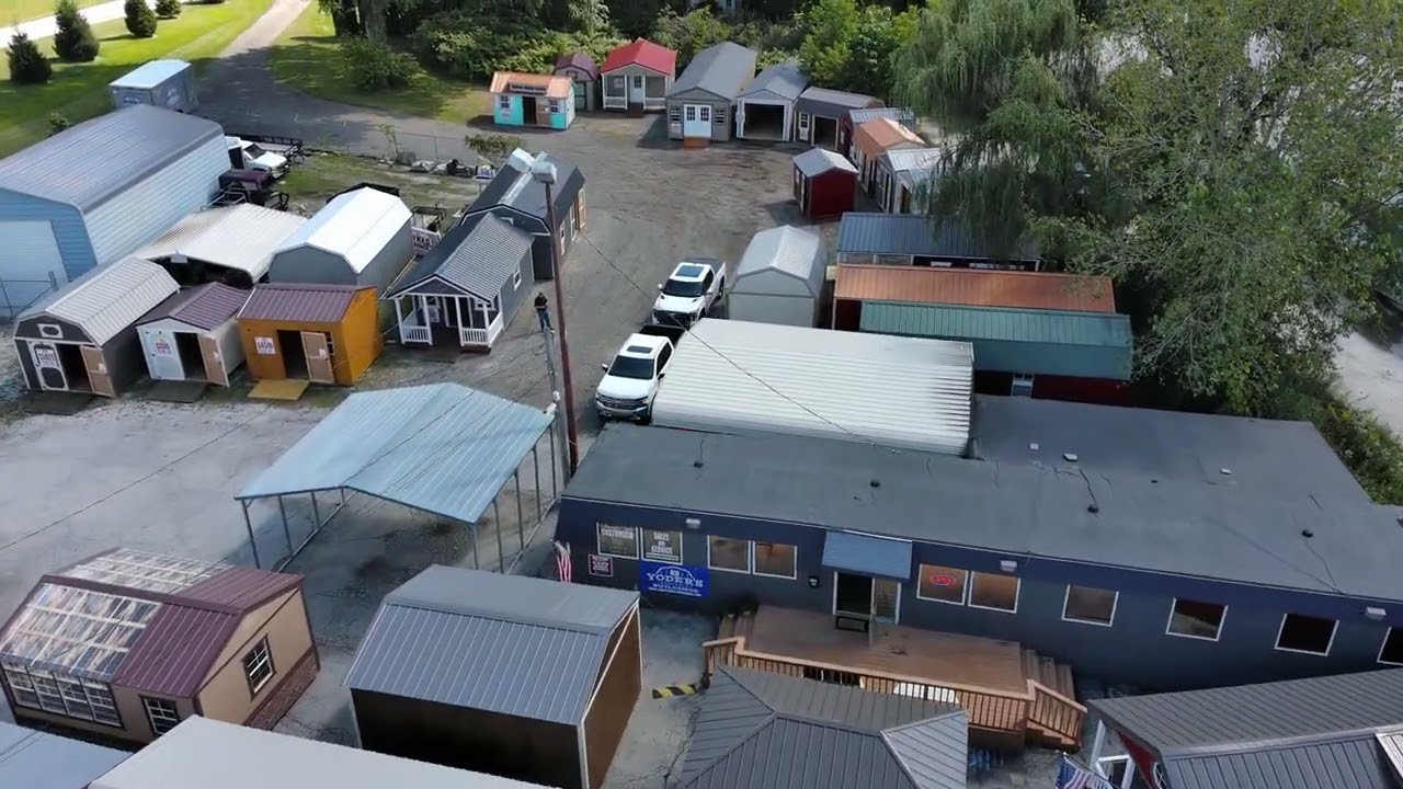 Yoder's Portable Buildings Dealer in Valparaiso Indiana. Sheds, Garages, Barns, Cabins & Offices.