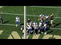 Army Football: Darnell Woolfolk Second Touchdown vs. Buffalo 9-9-17
