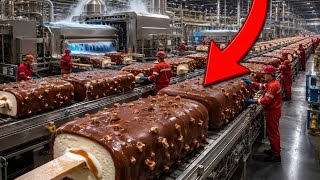 🍦 Inside a Massive Ice Cream Factory | Full Industrial Manufacturing Process Documentary #algorithm