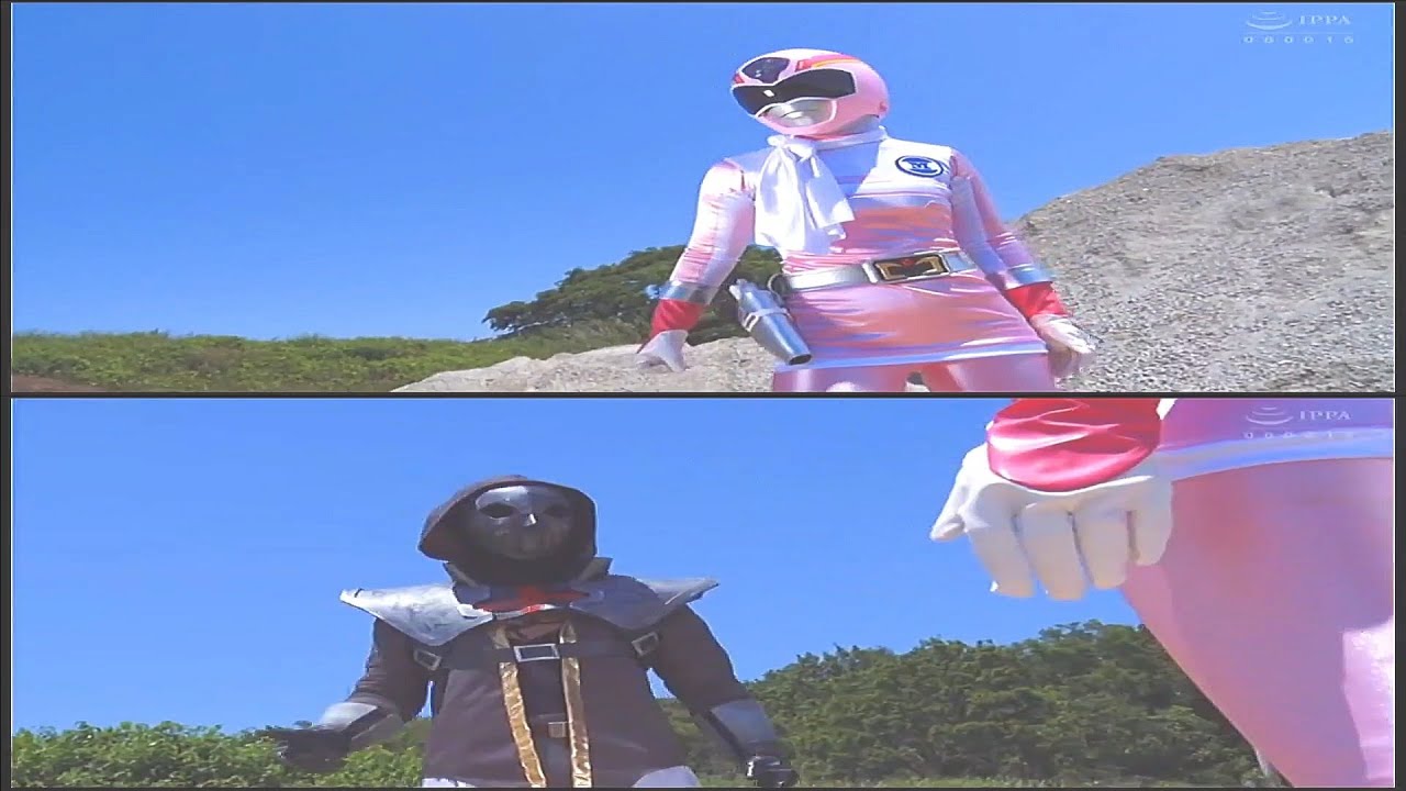 Pink Ranger vs Alien Monk - Desert Battle Part 2