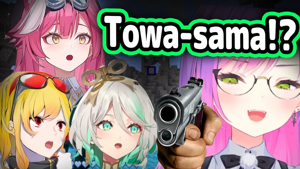 Towa Surprised Raora, Cecilia and Kaela With Her Perfect Aim【Hololive】