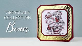 Greyscale Bears Card Making Project