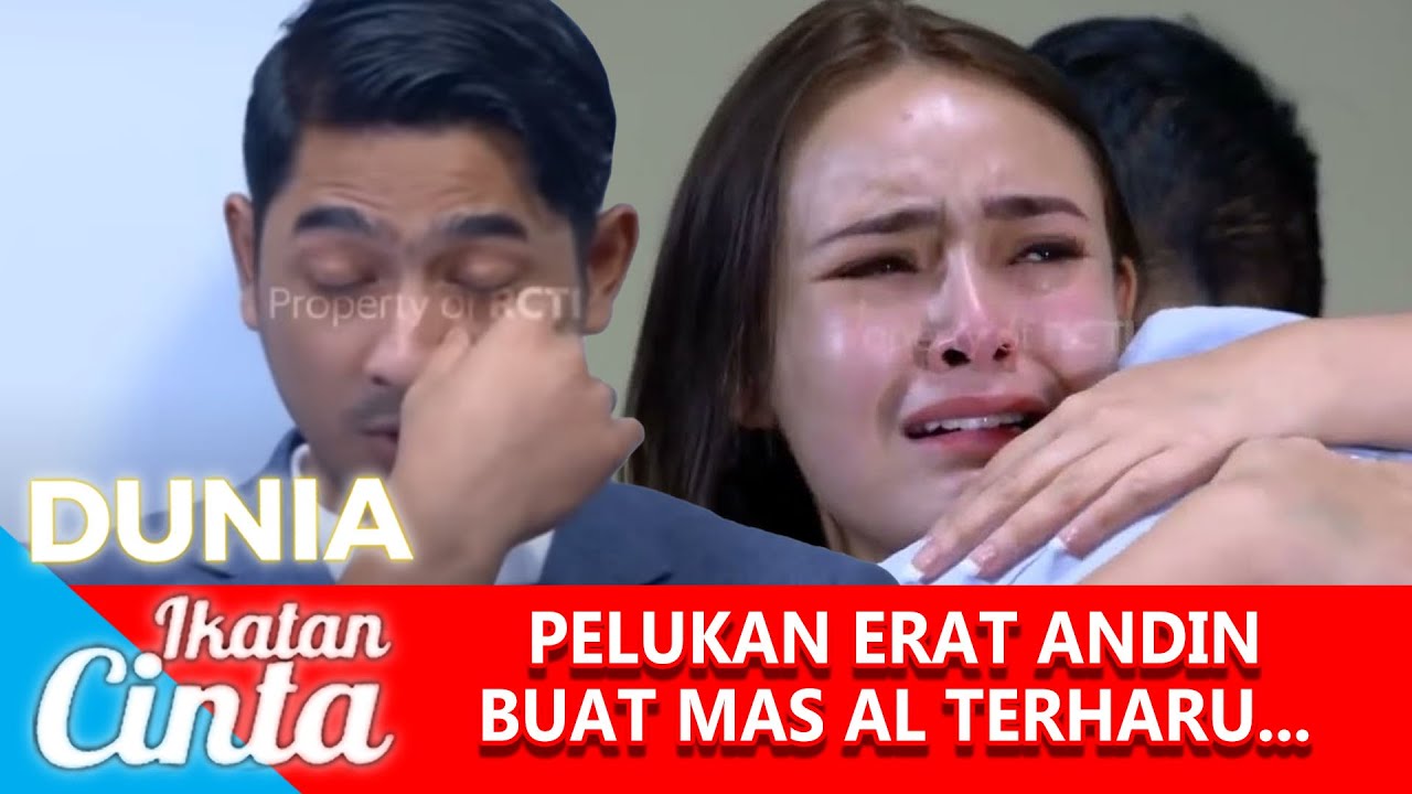 MELEPAS KANGEN KE MAS AL, ANDIN LANGSUNG MELUK KENCENG SAMPE GAMAU LEPAS - DUNIA IKATAN CINTA