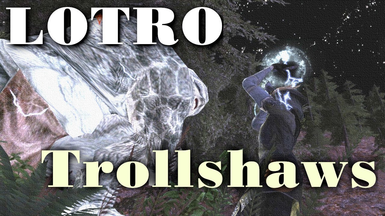 LOTRO - Exploring Middle Earth - Tracking a Wood Troll & Seeing the Fellowship Off