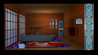 3D Escape Games-Puzzle Boathouse Level 13 Walkthrough screenshot 2