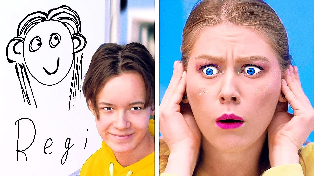 HIGH SCHOOL CRUSH💔 Crazy School Pranks, Hacks and Tricks