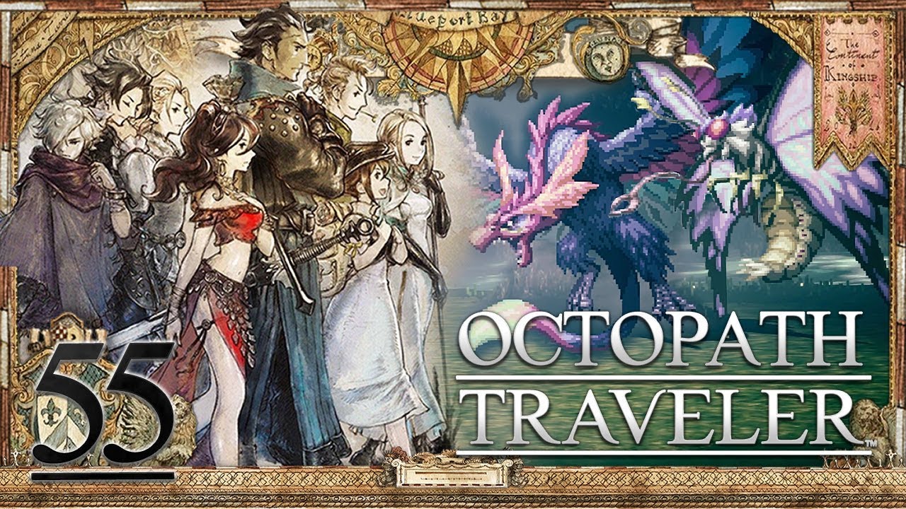 OCTOPATH TRAVELER #55: Optionaler Boss Monarch & Himmelsflügel! [1080p] ★ Let's Play
