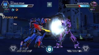Permainan Robot Transformer • Optimus prime battle ( Azzam Kids TV ) screenshot 5