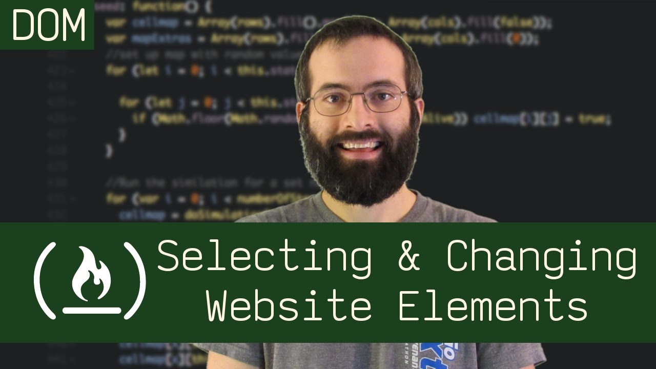 getelementbyid คือ  2022 Update  Selecting \u0026 Changing Website Elements (DOM manipulation) - Beau teaches JavaScript