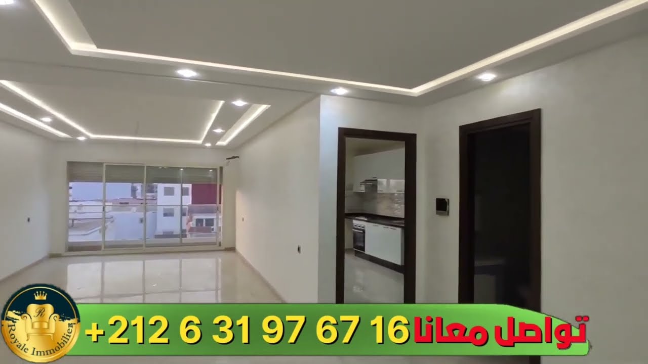 شقق راقيه🔴✅ للبيع او للكراء 127م² و249م² بثلاثة وغرفتين صالون مطبخ مجهز حمامين واجهتين مصعد 